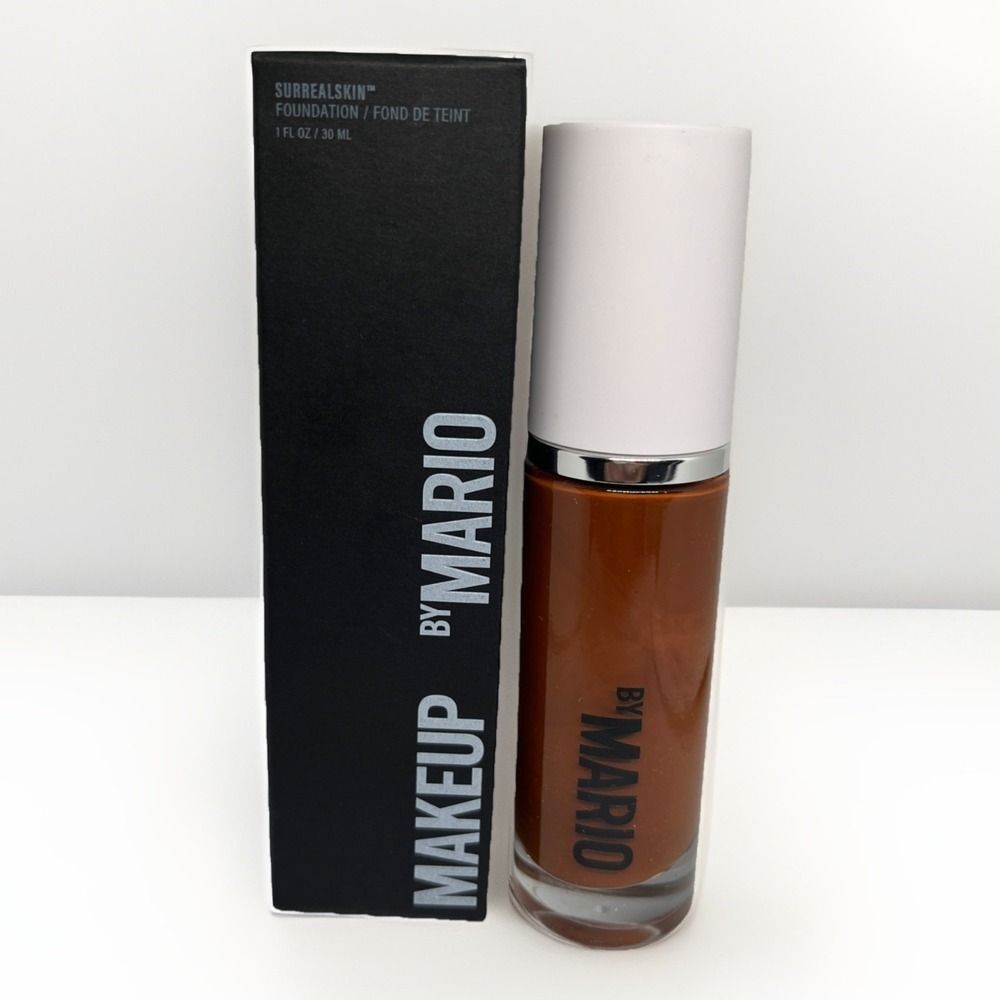 NIB Makeup by Mario SurrealSkin Foundation 28W Dark Shade